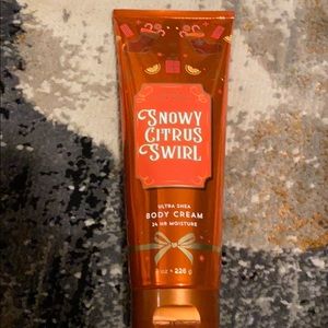 Snowy Citrus Swirl body cream